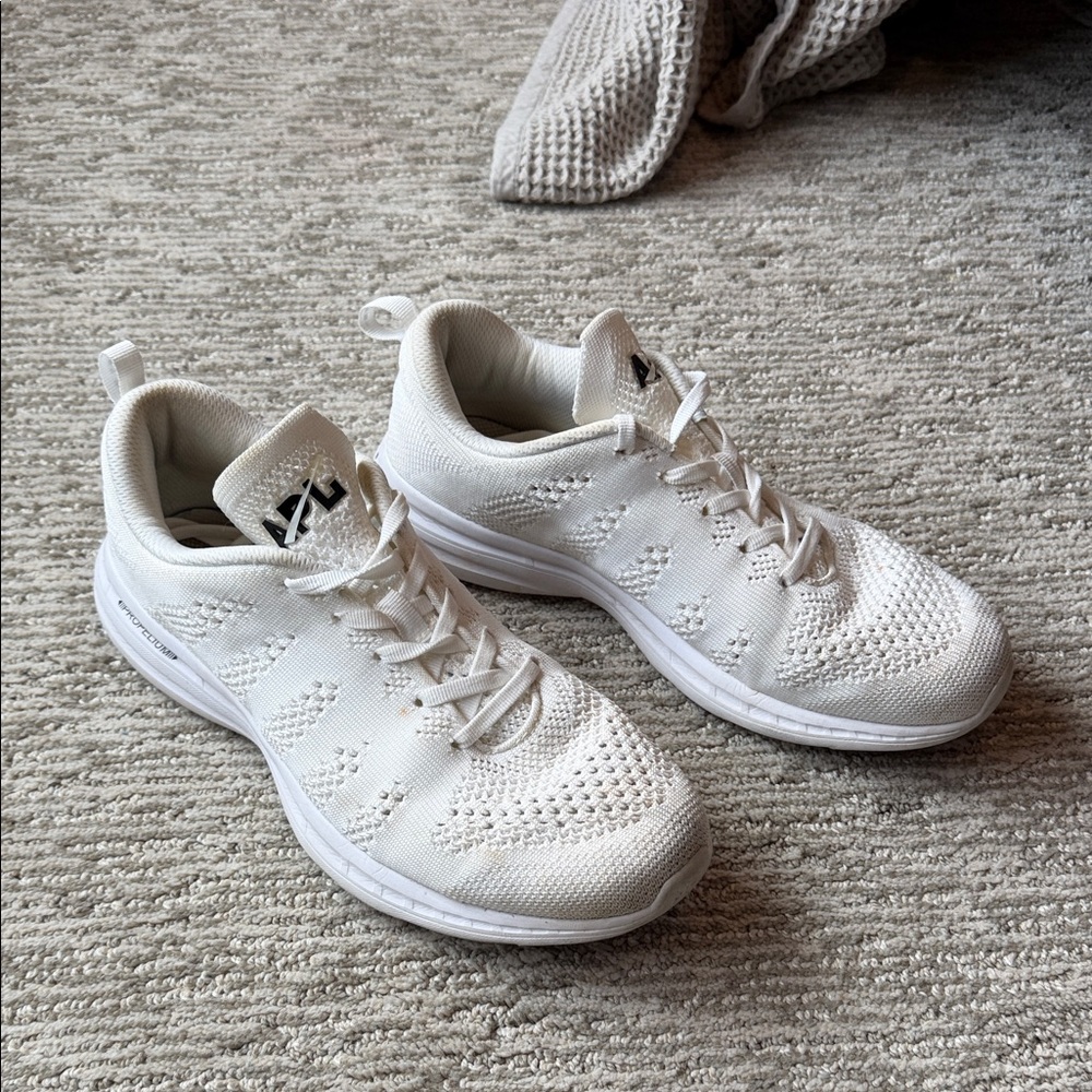 APL White Athletic Shoes